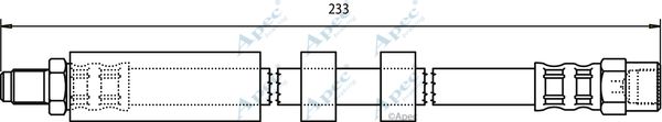 APEC BRAKING Тормозной шланг HOS3364